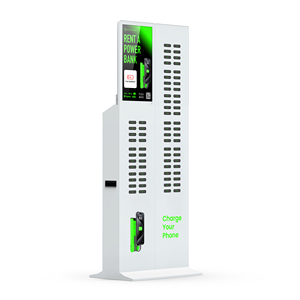 72 Slots Fast Charging Self-Service Term Machine Sharing Rental Station 23.8&quot; Screen Rent Mobile Phone Shared Powerbank Kiosk - Product Image 3