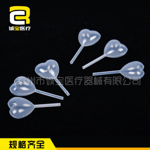 Compte-gouttes en plastique en forme de cœur Chengbao 4 ml, jetable, pour usage en laboratoire - Product Image 3