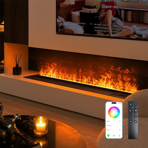 Vaporizador de Agua 110V/220V <span class=keywords><strong>Opti</strong></span> <span class=keywords><strong>Myst</strong></span> con Efecto de Llama 3D LED, <span class=keywords><strong>Chimenea</strong></span> <span class=keywords><strong>Eléctrica</strong></span> Decorativa con Vapor de Agua - Product Image 2