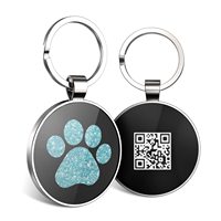 Placas de Identificación Personalizadas para Perros con Código QR, Etiquetas Inteligentes para Mascotas, para Collares