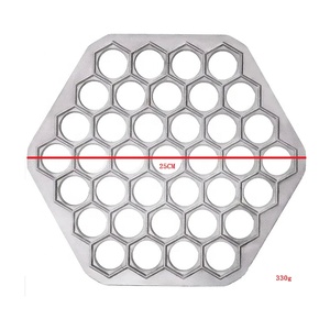 Molde para Empanadillas de Acero Inoxidable con 37 Orificios, Prensa para Hacer Pierogi, Ravioli, Pelmeni - Product Image 2