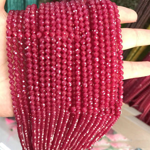 ลูกปัด<span class=keywords><strong>ทับทิม</strong></span>ธรรมชาติขนาด<span class=keywords><strong>เล็ก</strong></span> 2-6 มม. แบบเหลี่ยมเพชรพลอย ขายส่ง -- หินอัญมณีเกรด AAA สำหรับทำเครื่องประดับ DIY - Product Image 3