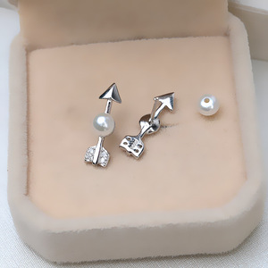 Juego de Colgantes de Plata S925 con Forma de Búho, Accesorios de Perlas para Manualidades, Bandeja Vacía de 25 mm para Mujer, Cuentas para Joyería al por Mayor 1329 - Product Image 3