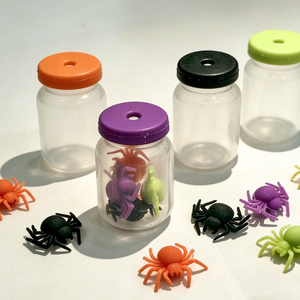 Perles en silicone 3D Reviright en mini-pots, couleurs mélangées, qualité alimentaire, sans BPA, pour la fabrication de bijoux et la dentition des bébés - Product Image 5