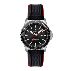 CITOLE Couple Montre <span class=keywords><strong>Homme</strong></span> Modèle Mouvement À Quartz Bande En Acier De Tungstène Cadran Noir Résistant À L'eau <span class=keywords><strong>Black</strong></span> <span class=keywords><strong>friday</strong></span> Super <span class=keywords><strong>friday</strong></span> - Product Image 6