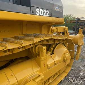 Prix usine Original Shantui SD22 2021 utilisé Bulldozer sur chenilles Cummins puissant moteur pompe terre Machine de terrassement vente - Product Image 5