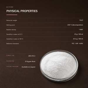 Glicina en Polvo de Alta Pureza <span class=keywords><strong>CAS</strong></span> 56-40-6 Grado FCC USP AJI92 - Product Image 4