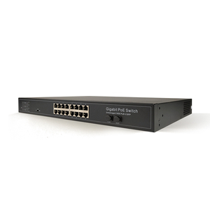 24V Passive PoE Gigabit 24 Ports 1U Rack-mount 400W 2 X 1Gb RJ45 &amp; Optical Fiber SFP Uplink Network Switch PoE - Product Image 5