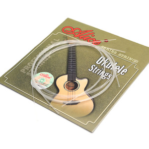 ALICE Rõ Ràng Nylon Chuỗi AU04 Chuyên Nghiệp <span class=keywords><strong>Ukulele</strong></span> Uku 4 Chuỗi Encordoamento Trong Suốt - Product Image 5