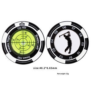 Livella Magnetica da Golf, Livella a Bolla Portatile per Lettura sul Green, Strumento di Allenamento per la Direzione della Pendenza nel Putting - Product Image 5