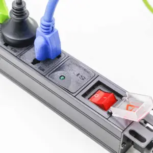 IEC60320 C13 Outlet Netzwerk Schrank Verwendet PDU Buchse für schwarz farbe-08