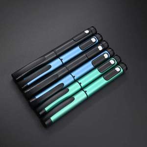80IU 3ML Eco Friendly Durable Metal Reusable Injection <b>Pen</b> Rubber Stopper Adjustable Dose <b>Refillable</b> Skin Care <b>Pen</b> - Product Image 2