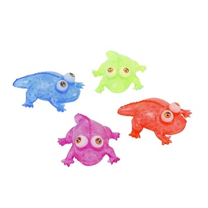 Soft TPR Lizard Wet Toy Colorful Squeeze Sensory <b>Fidget</b> Stress Relief Animal Figure Gift for Children - Product Image 1