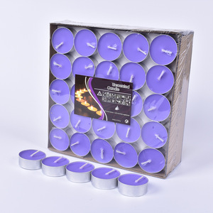Dumansız 4-Hour çay balmumu kokulu mumlar 100-Piece kokusuz yalıtımlı isıtma kaynar çay mum aromaterapi için oteller - Product Image 2