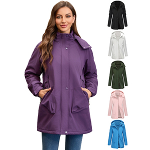 Abrigo acolchado <span class=keywords><strong>de</strong></span> otoño con forro extraíble, Parka desmontable informal resistente al <span class=keywords><strong>agua</strong></span> <span class=keywords><strong>para</strong></span> <span class=keywords><strong>mujer</strong></span>, chaqueta <span class=keywords><strong>de</strong></span> senderismo aislada a prueba <span class=keywords><strong>de</strong></span> viento <span class=keywords><strong>para</strong></span> invierno - Product Image 1