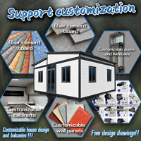 Casa Contenedor Expandible de 20 pies/40 pies, Moderna, Prefabricada, Modular, para Vivienda o Residencia