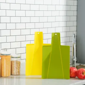 多功能可折叠厨房刀具方形塑料家用可折叠便携式薄塑料砧板