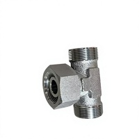 Raccord hydraulique droit sur mesure en acier au carbone et acier inoxydable, fileté, fabriqué sur mesure