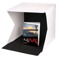 Table de photographie pour natures mortes 20x30x40cm en PVC, mini studio portable, boîte à lumière pliable, kit d'éclairage pour photographie
