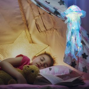 Lámpara colgante de medusas, lámpara colgante de medusas coloridas para decoración de sala de estar, linterna colgante de medusas - Product Image 4