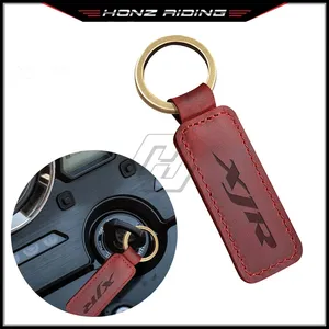 Porte-clés de <span class=keywords><strong>moto</strong></span> en cuir de vache, pour Yamaha XJR400 XJR1300 <span class=keywords><strong>XJR</strong></span> 400 <span class=keywords><strong>1300</strong></span> - Product Image 4