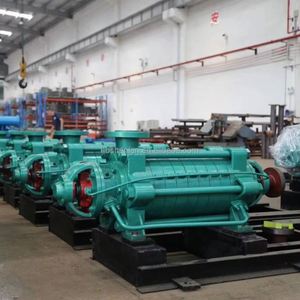 Pompe centrifuge multi-étages de type D en gros, pompe de surpression à haute pression pour l'irrigation et le transport d'eau longue distance - Product Image 5