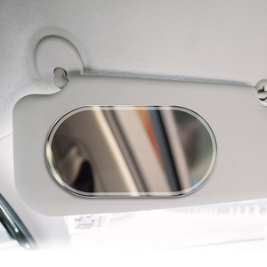 New Arrival Stainless Steel <b>Car</b> Side Makeup Visor Vanity <b>Mirror</b> for <b>Car</b> Visors <b>Car</b> Accessories - Product Image 5