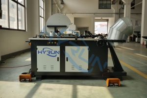 Máquina Eléctrica para Fabricar Codos de Acero Galvanizado de Alta Calidad, Marca HYRUN, Certificación ISO9001, 220-440V, Diámetro de 100-1250mm - Product Image 4