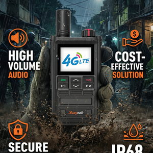 Maycall MC-690, Radio Walkie Talkie POC con Teclado, 2.<span class=keywords><strong>4</strong></span> Pulgadas, 5000km de Alcance, con Tarjeta SIM Global Inteligente eSIM Internacional - Product Image 2