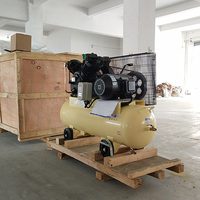 Compresor de Aire Yuda Devilbiss Pro 4000 Hengda, Compresor de Aire de Pistón con Protección de Bajo Nivel de Aceite Contra la Insuficiente Lubricación