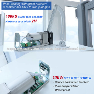 DEPER <strong>New</strong> Design &amp; Secure Automatic Single Arm Swing <strong>Gate</strong> 200kgs for 1.4m Opener Automatic Swing <strong>Gate</strong> Opener - Product Image 3