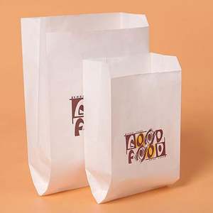 Disposable Flexography Customised <b>Bags</b> with logo Food Paper <b>Bag</b> for Fast Food - Product Image 1