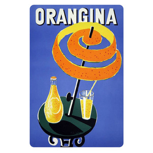 Enseigne en métal <span class=keywords><strong>Orangina</strong></span> Drink Funny Vintage Decor Home Kitchen Bar Cafe Club Cave Wall Decor Retro Tin Sign 30x20cm - Product Image 3