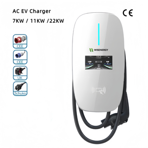 Borne de recharge murale pour véhicules électriques de niveau 2, 7 kW, avec courant nominal de 32 A, état neuf, tension d'entrée 220-240 V - Product Image 3