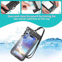 Sac de téléphone étanche HD Touch Eco-friendly, résistant à l'eau, pour la natation, IPX8, pochette de plongée pour téléphone portable pour iPhone Samsung