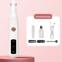 Tondeuse rechargeable pour animaux de compagnie, faible bruit, pour chiens et chats, avec écran LED
