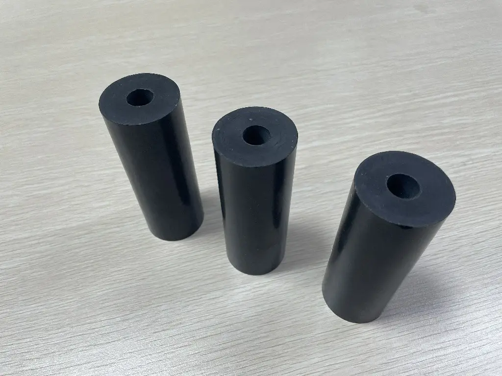 Tubo di plastica ad alte prestazioni di vendita calda tubo Mo2 in fibra di vetro PTFE nero