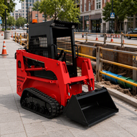 Prix direct usine CE EPA Mini-chargeuse compacte à moteur diesel refroidi par eau, puissance élevée pour travaux de jardinage