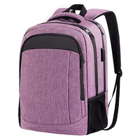 Sac à dos d'affaires pour ordinateur portable, résistant à l'eau, antivol, confortable, durable, pour l'école, les voyages, les hommes et les femmes