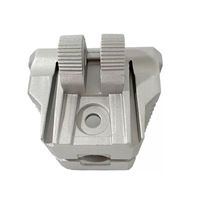 Boîtier de radiateur en aluminium moulé sous pression usiné CNC OEM, dissipateur thermique à ailettes en forme de tournesol pour alimentation électronique et boîtier de chargeur