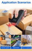 BX20 - Lector de Códigos de Barras 2D Portátil Mini, Inalámbrico, BT, Escáner de Códigos de Barras de Bolsillo para IOS y Android, Venta Directa de Fábrica