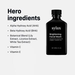 <span class=keywords><strong>Limpiador</strong></span> Facial Iluminador de Piel Sylax, Exfoliante Facial con Vitamina C y Vitamina E, 100 ml, Uso Doméstico - Product Image 2