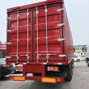 Truk bertugas berat tangan kedua HOWO8x4 kendaraan transportasi kargo 9.6 meter kendaraan kargo kontainer emisi Euro III - Product Image 6