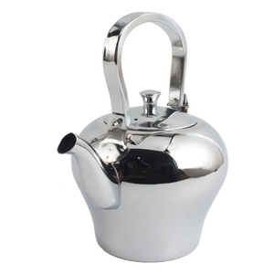 Hervidor de Acero Inoxidable Compatible con Estufas de Inducción, para Café y Té - Product Image 1