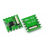 Módulo de radio estéreo FM RDA5807M, módulo inalámbrico Profor para Arduino RRD-102V2.0