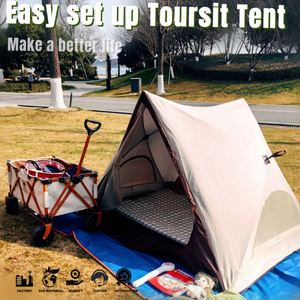 Tente d'été Chenya Cy02, type étendu monocouche, imperméable, en tissu Oxford, une chambre, triangulaire, portable pour le camping, la randonnée en plein air - Product Image 3