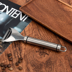 Gran oferta, utensilios de cocina de acero inoxidable 304, <span class=keywords><strong>cuchillo</strong></span> de corte multiusos para frutas y <span class=keywords><strong>verduras</strong></span>, pelador raspador - Product Image 4