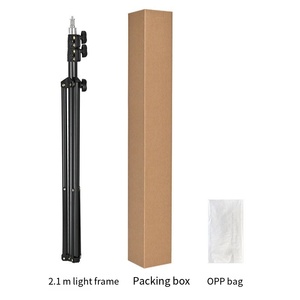 Ring Light Serbaguna 2kg dengan Tripod Stand 2.1 <span class=keywords><strong>M</strong></span> Mendukung Semua Perangkat Tripod Stand Universal - Product Image 2