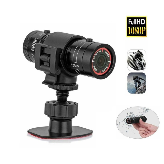 Full HD 1080P Mini Bike Bicycle Motorcycle Helmet Outdoor Sport Action Camera F9 DV Sport Camera