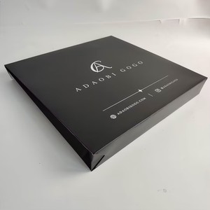 Custom Matte Black Paper Envelopes Silver Foil Logo Luxury Brand Packaging Paper Envelope For Brand Document Cosmetic Packaging - Product Image 5